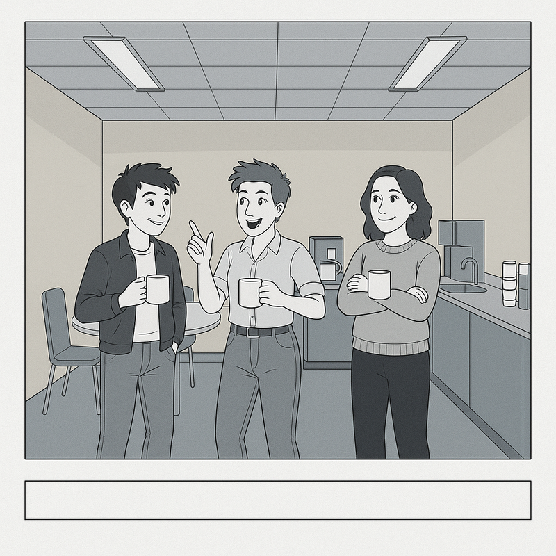 The office break room.