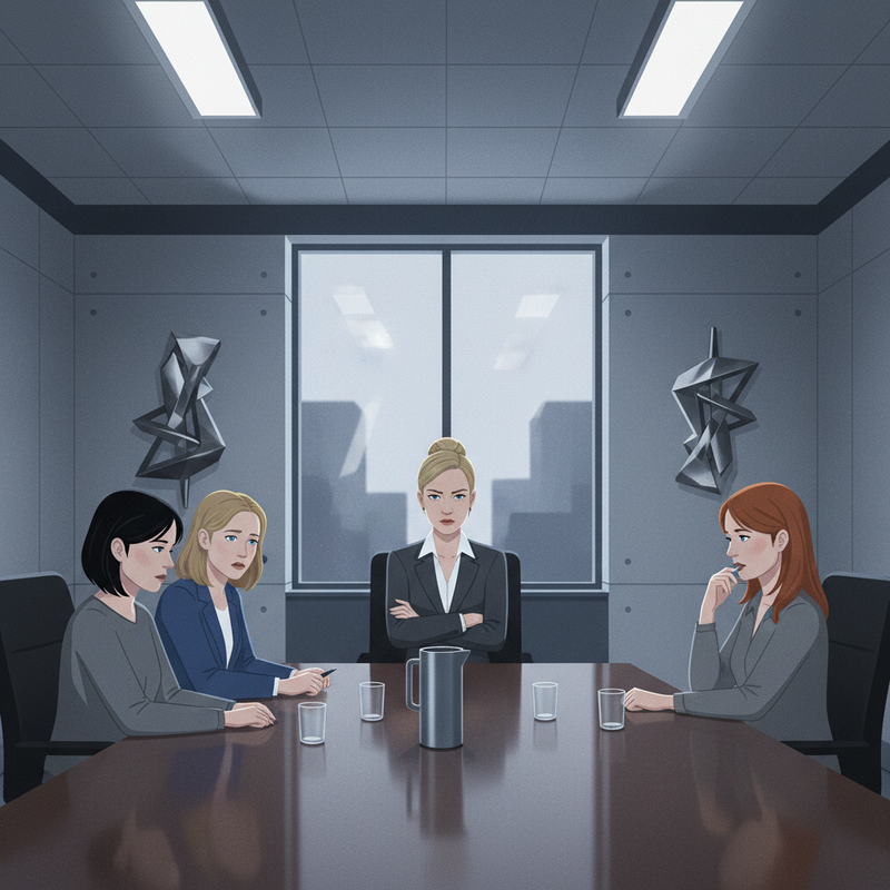A meeting room.